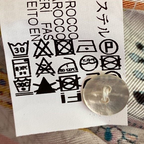 NWT. Zara Multicolored Print Midi Dress. Size S. - Picture 8 of 8